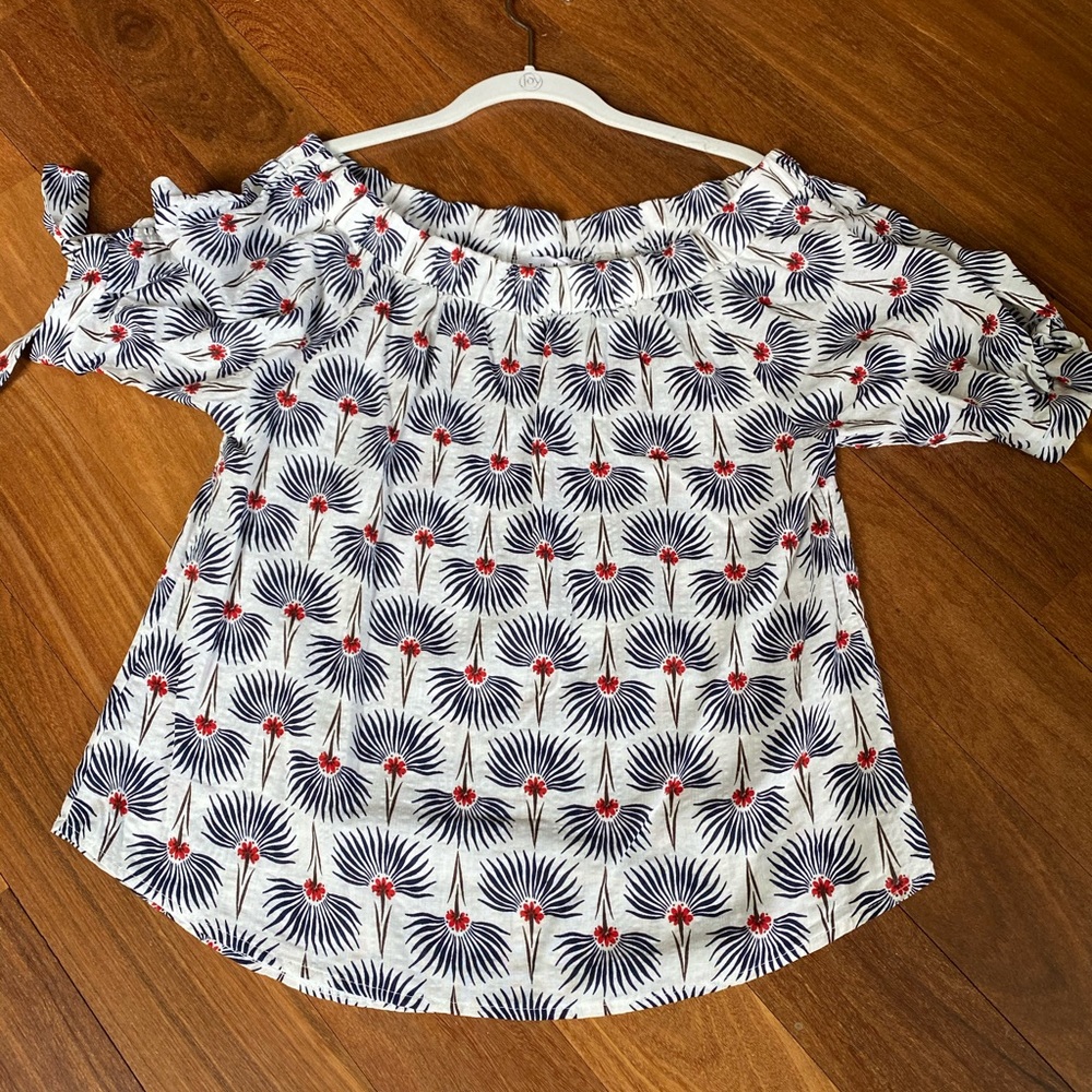THML off the shoulder cotton top